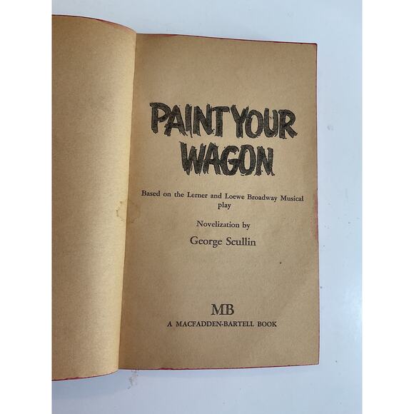 1969 Paint Your Wagon by George Scullin - Picture 4 of 5